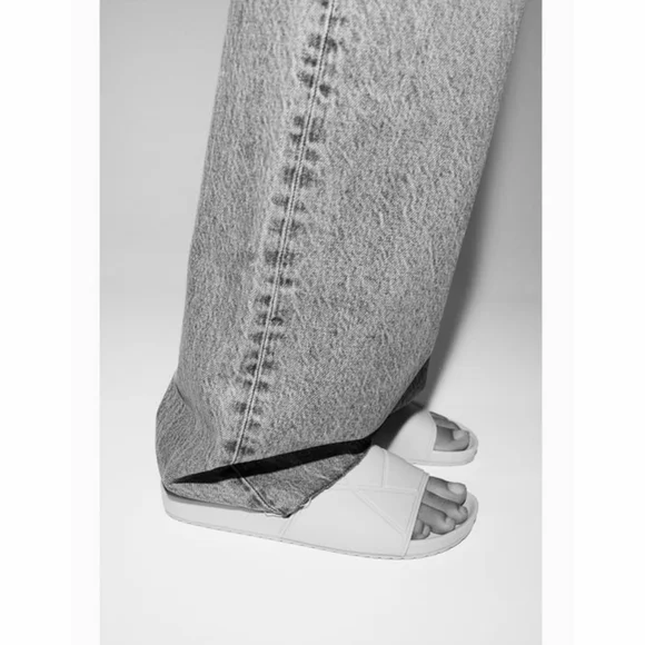 NWT ZARA LOW HEEL SANDALS MINT GREEN - Picture 8 of 8